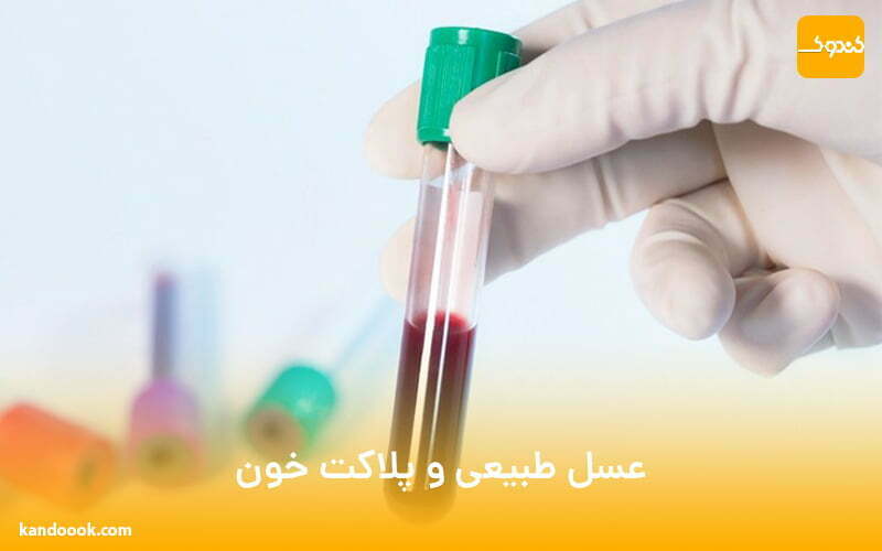 عسل طبیعی و پلاکت خون