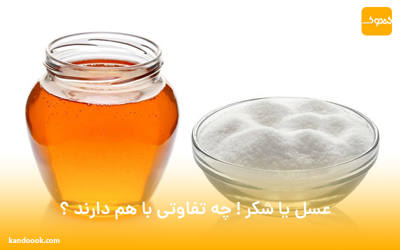 عسل یا شکر ! چه تفاوتی با هم دارند ؟