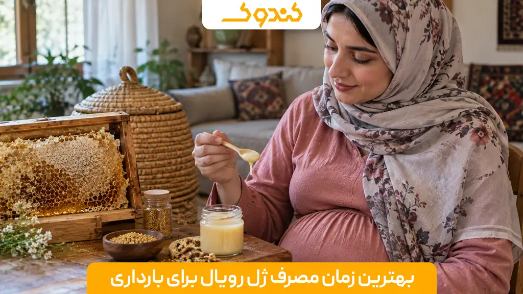 بهترین زمان مصرف ژل رویال برای بارداری