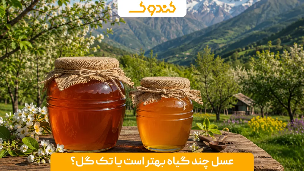 عسل چند گیاه بهتر است یا تک گل؟